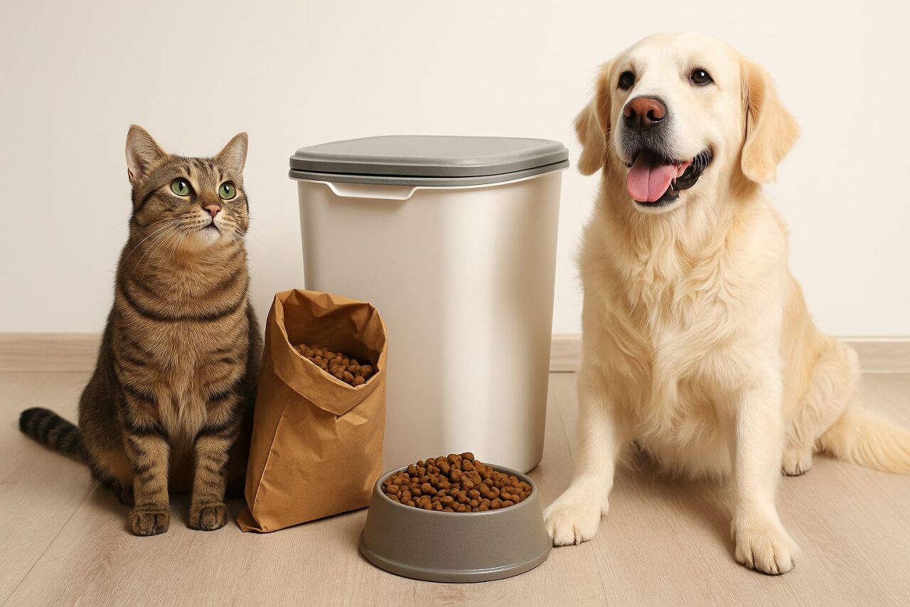 Kedi ve Köpekler İçin Mama Saklama Rehberi: Tazeliği Nasıl Korursunuz?