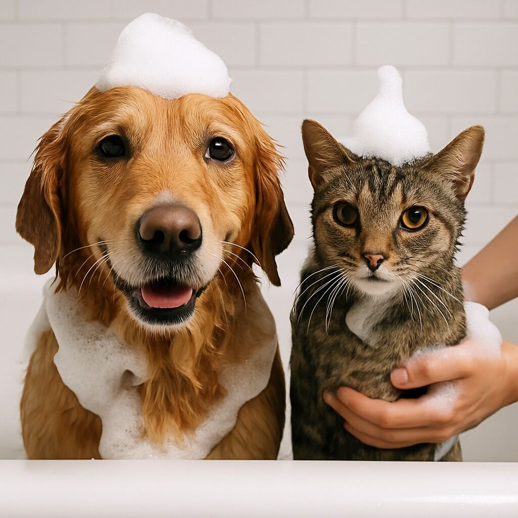 Banyo Zamanı: Kedi ve Köpekler Ne Sıklıkla Yıkanmalı?