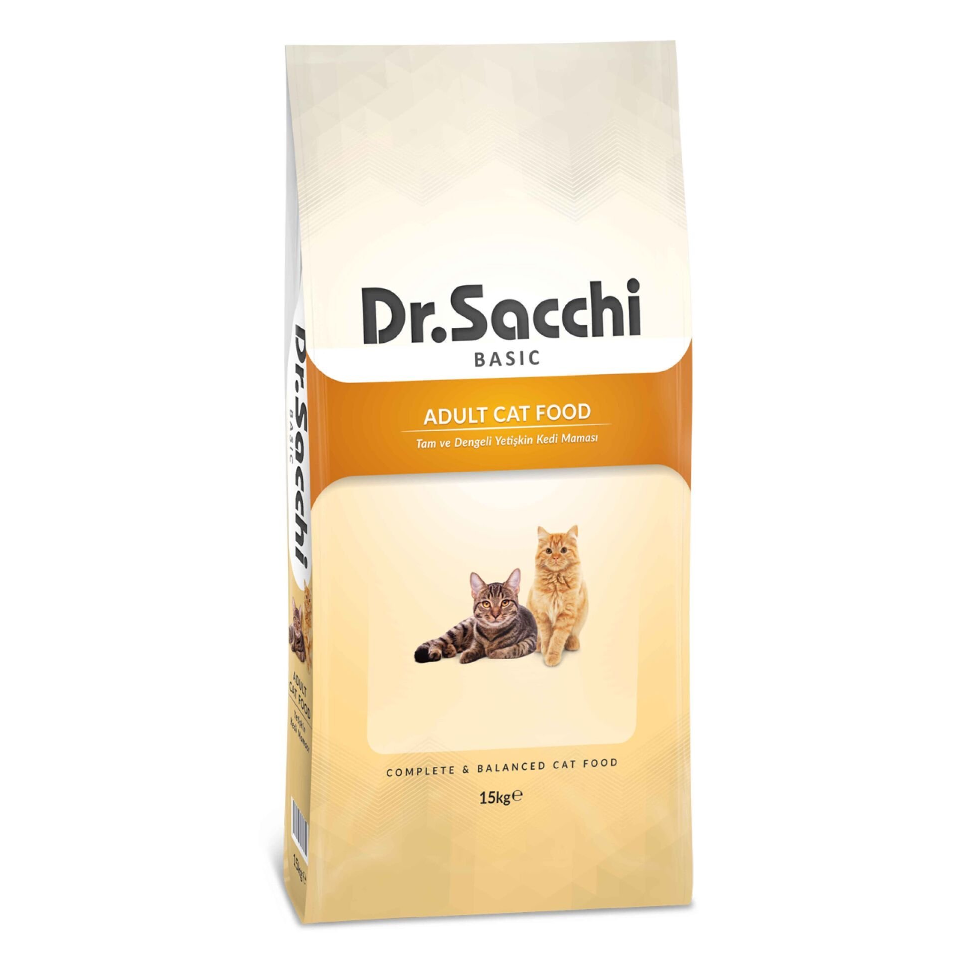 Dr.Sacchi Basic Chicken Kedi Maması 15 Kg