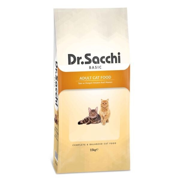 Dr.Sacchi Basic Chicken Kedi Maması 15 Kg